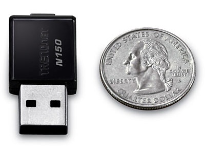 TRENDNet TEW-648UB Mini Wireless-N USB Adapter