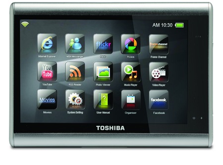 Toshiba JournE Touch Multimedia MID front