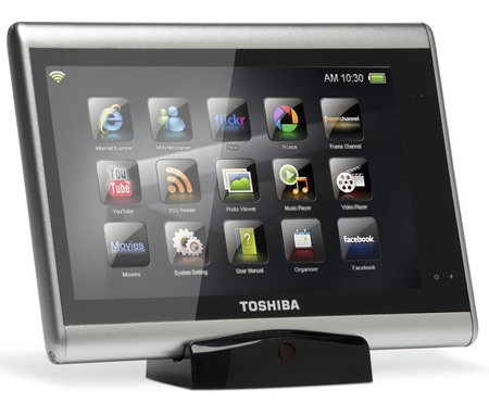 Toshiba JournE Touch Multimedia MID with stand