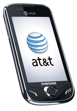 AT&T Samsung Mythic touchscreen phone