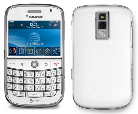 AT&T White BlackBerry Bold Smartphone