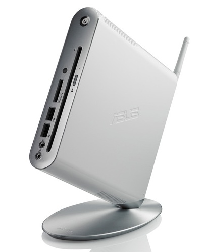 Asus Eee Box PC EB1501 Ion Nettop with integrated DVD Burner front