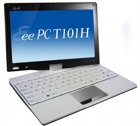 Asus Eee PC T101H Tablet Netbook get Atom N450