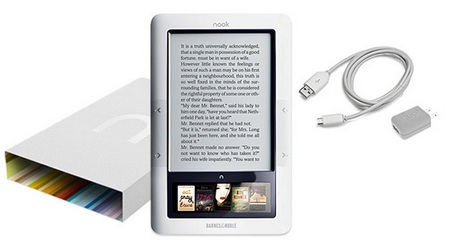 Barnes & Noble nook Wireless e-book reader 1