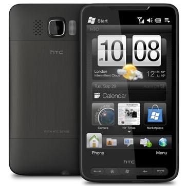 HTC HD2 WM6.5 Smartphone front back