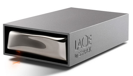 LaCie Starck Desktop Hard Drive front