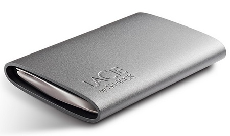 LaCie Starck Mobile Hard Drive front