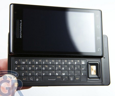 Motorola Droid QWERTY keyboard