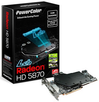 PowerColor LCS HD5870 Liquid-Cooling Graphics Card