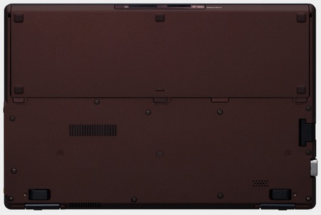 Sony VAIO X - World's Lightest Notebook bottom