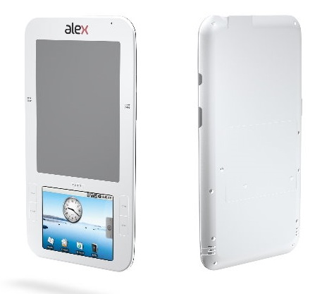 Spring Design Alex E-book Reader  white