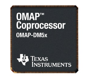 Texas Instruments OMAP-DM5x coprocessors for Mobile Phones