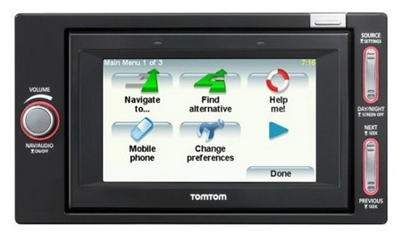 TomTom GO I-90 double DIN navigation and radio system