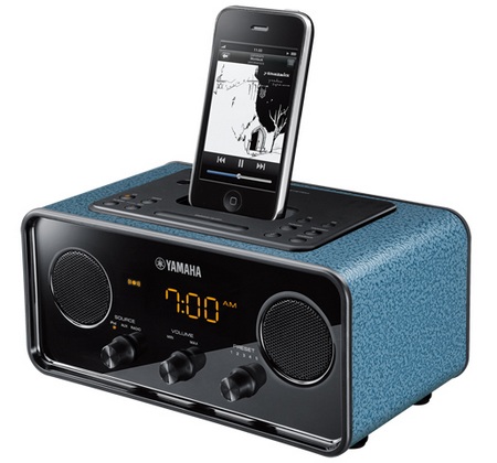 Yamaha TSX-70 ipod speaker dock blue