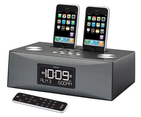 iHome iP88G Dual Dock Audio System for iPod iPhone