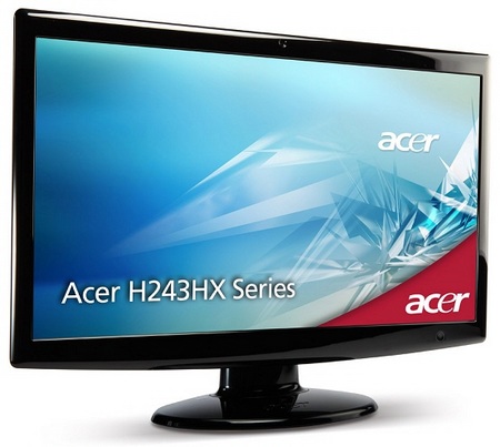 Acer H243HXB 24-inch Full HD LCD with webcam