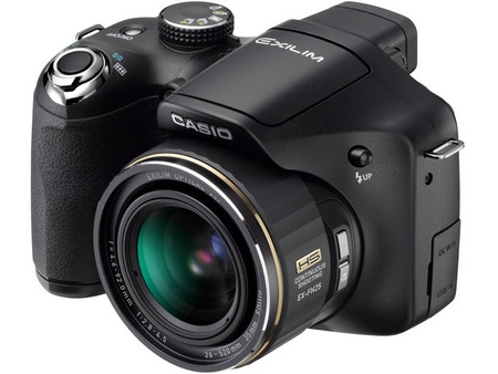 Casio EXILIM EX-FH25 20x zoom camera front