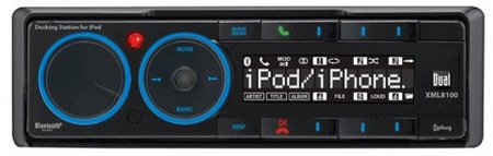 Dual XML8110 in-dash iPhone iPod Dock