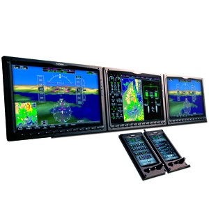 Garmin G3000 Integrated Flightdeck with touchscreen