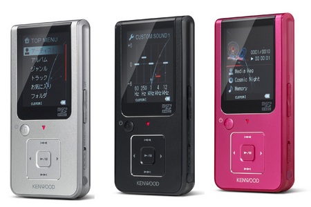 Kenwood Media Keg MG-F500 Series Music Player