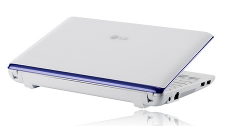 LG X120 3G HSDPA Netbook lid