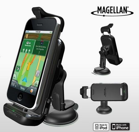 Magellan Premium Car Kit and RoadMate App for iPhone iPod touch