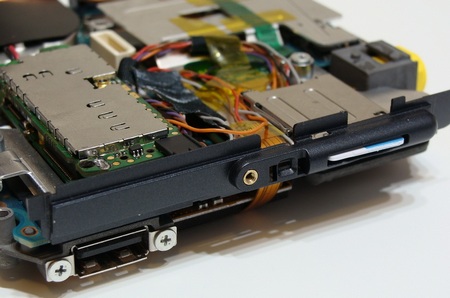 Modded Sony VAIO UX 3G SIM card slot