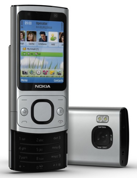 Nokia 6700 slide S60 slider phone front back