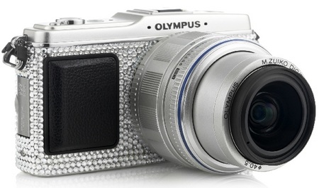 Olympus Pen E-P1 Studded with Swarovski Crystals