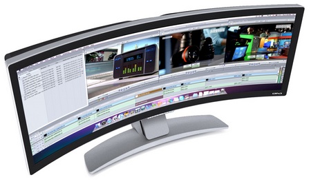 Ostrendo CRVD 43-inch Curved Display 1