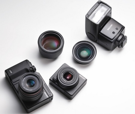 Ricoh GXR Camera System camera unit external flash
