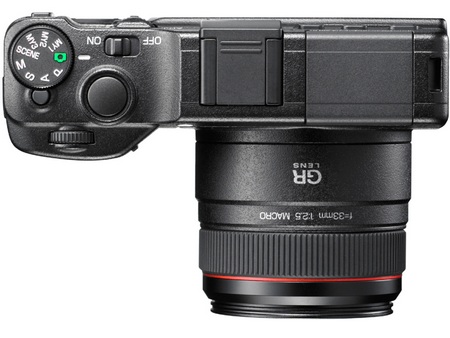 Ricoh GXR Camera body top