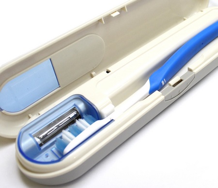 Thanko UV Sanitizer case for Toothbrush