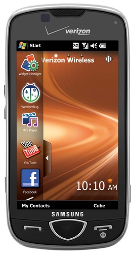 Verizon Samsung Omnia II WM6.5 smartphone