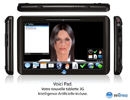 eviGroup Voici Pad Specs