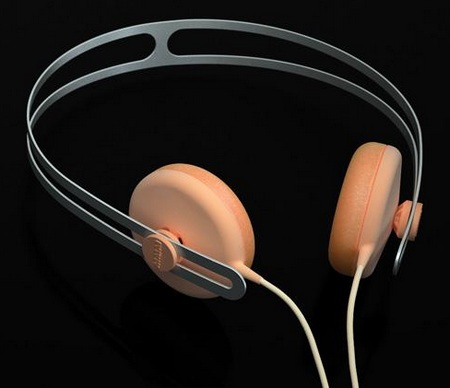 AIAIA Tracks series Headphones Peach