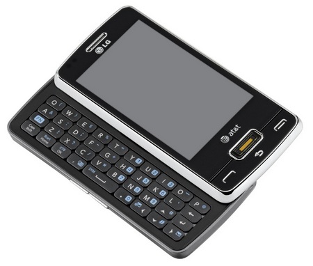 AT&T LG eXpo GW820 Smartphone with detachable projector keyboard