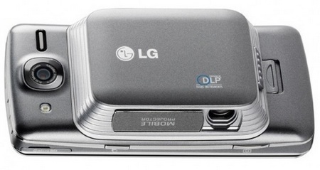 AT&T LG eXpo GW820 Smartphone with detachable projector