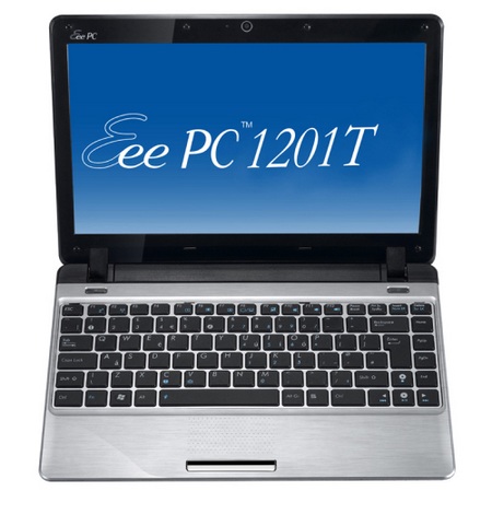 Asus Eee PC 1201T Netbook based on AMD Congo front