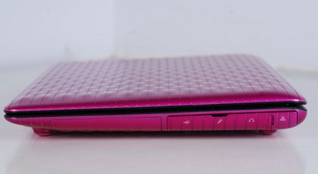 Asus Eee PC Seashell 2 1008P Karim Rashid Edition right