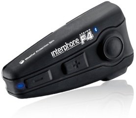 BlueAnt Interphone F4 Bluetooth Headset for Motorcycle Riders