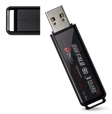 Buffalo RUF2-HSCUW-3 USB Flash Drive with Trend Micro USB Security