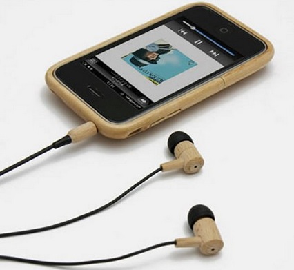 Fuubi Natural Wooden Earphones