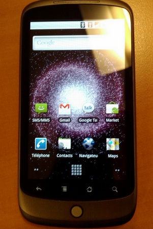 Google Nexus One Live Shot