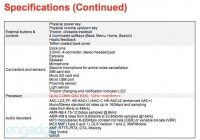 Google Nexus One Specs