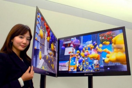 LG World’s Thinnest LCD TV panel is just 2.6mm thick