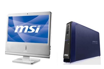 MSI Wind Top AP1920 AIO PC and Wind Box DE220, DC500 Nettops