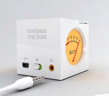 Mintpass The Cube Retro-Style MP3 Player