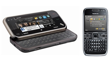 Nokia N97 Mini and Nokia E72