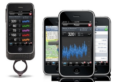 Pedal Brain iPhone Accessory and App for Cyclists